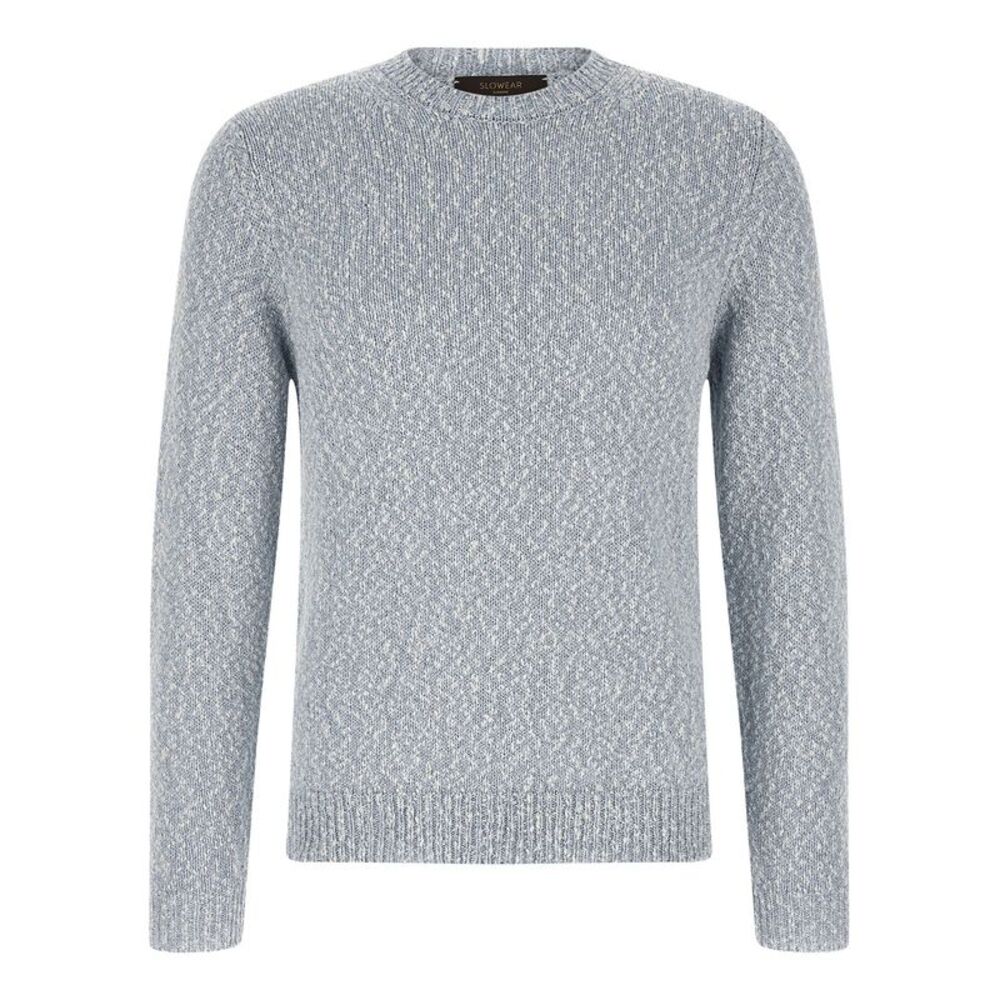 ZANONE Blue Cotton Men's Cardigan